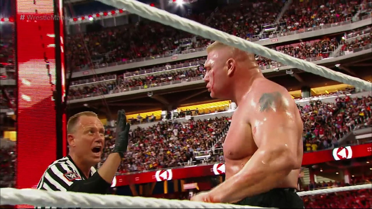 Roman Reigns vs. Brock Lesnar - WWE World Heavyweight Championship Match- WrestleMania 31