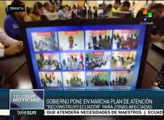 Ecuador: revisan agenda de reconstrucción de zonas dañadas por sismo