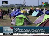 ACNUR exige a Serbia y Hungría resolver problemas de refugiados