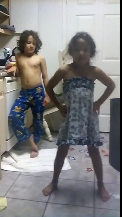 Crazy 6 year old girl gone wild