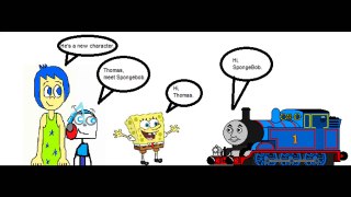 Thomas Meets SpongeBob