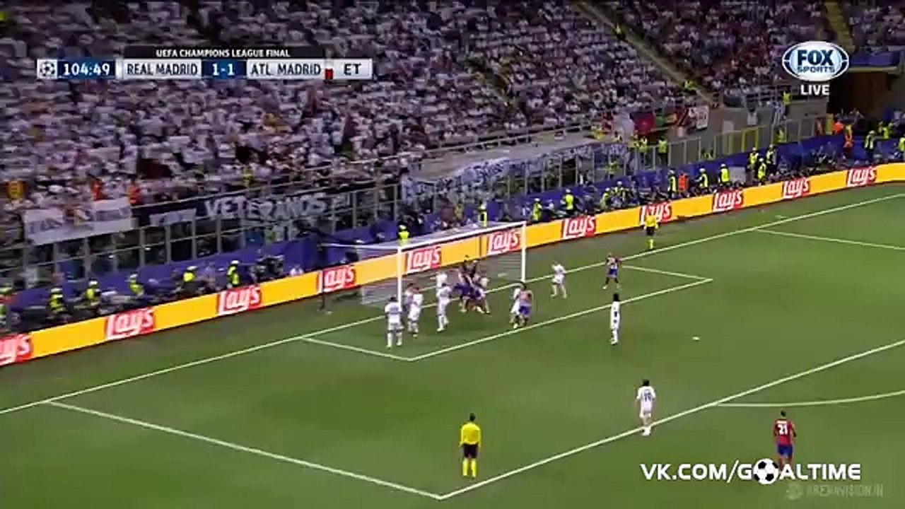 Реал Мадрид - Атлетико. Удар Гризманна через себя