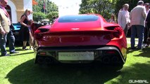 Aston Martin Vanquish Zagato Amazing V12 Exhaust Note! - WORLD PREMIERE
