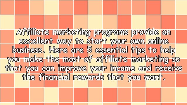 5 Simple Tips For Getting Ahead With Affiliate Marketing Programs