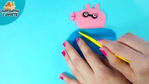 Pâte à Modeler Play Doh Papa Cochon   Peppa Pig Plasticine пластилин