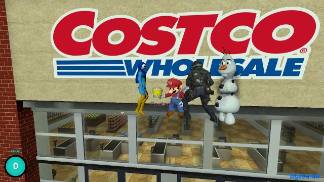 マリオ達がコストコで大暴れ！3Dマリオメーカーで人狼プレイ