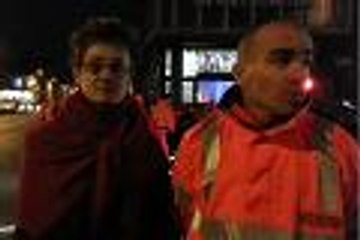 Bordeaux : manifestation des sapeurs pompiers