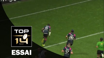 TOP 14 – Paris – Agen : 28-26 Essai 2 Djibril CAMARA (PAR) – J25 – Saison 2015-2016
