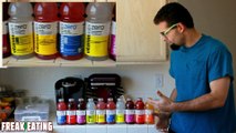 Marathon Challenge - 200 Ounces of Vitamin Water (1.5 Gallons) | FreakEating