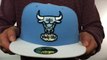 Bulls 6X BANNER SIDE-PATCH' Sky-White Fitted Hat by New Era