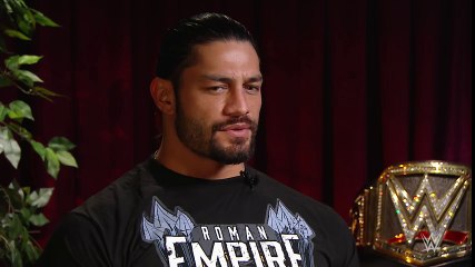 Roman Reigns gets real about Seth Rollins - May 25, 2016