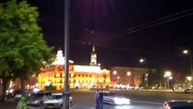 Kharkov. [Vlog.] 28/05/16. Lights, night city. Constitution Square.