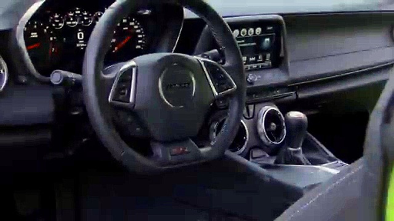 2016 Chevrolet Camaro SS Interior Design - Video Dailymotion