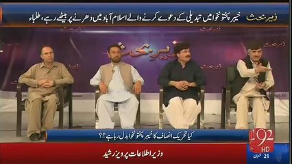 sardar hussain babk media pr brs pray k sirf imran khan ki coverage ki jati hay