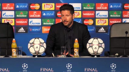 LdC - Simeone: "Fier de mes joueurs"
