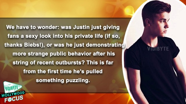 Justin Bieber Grabs His Bulge in New Nearly Naked Instagram Selfie