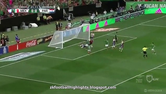 Andres Guardado Goal HD - Mexico 1-0 Paraguay - 28.05.2016