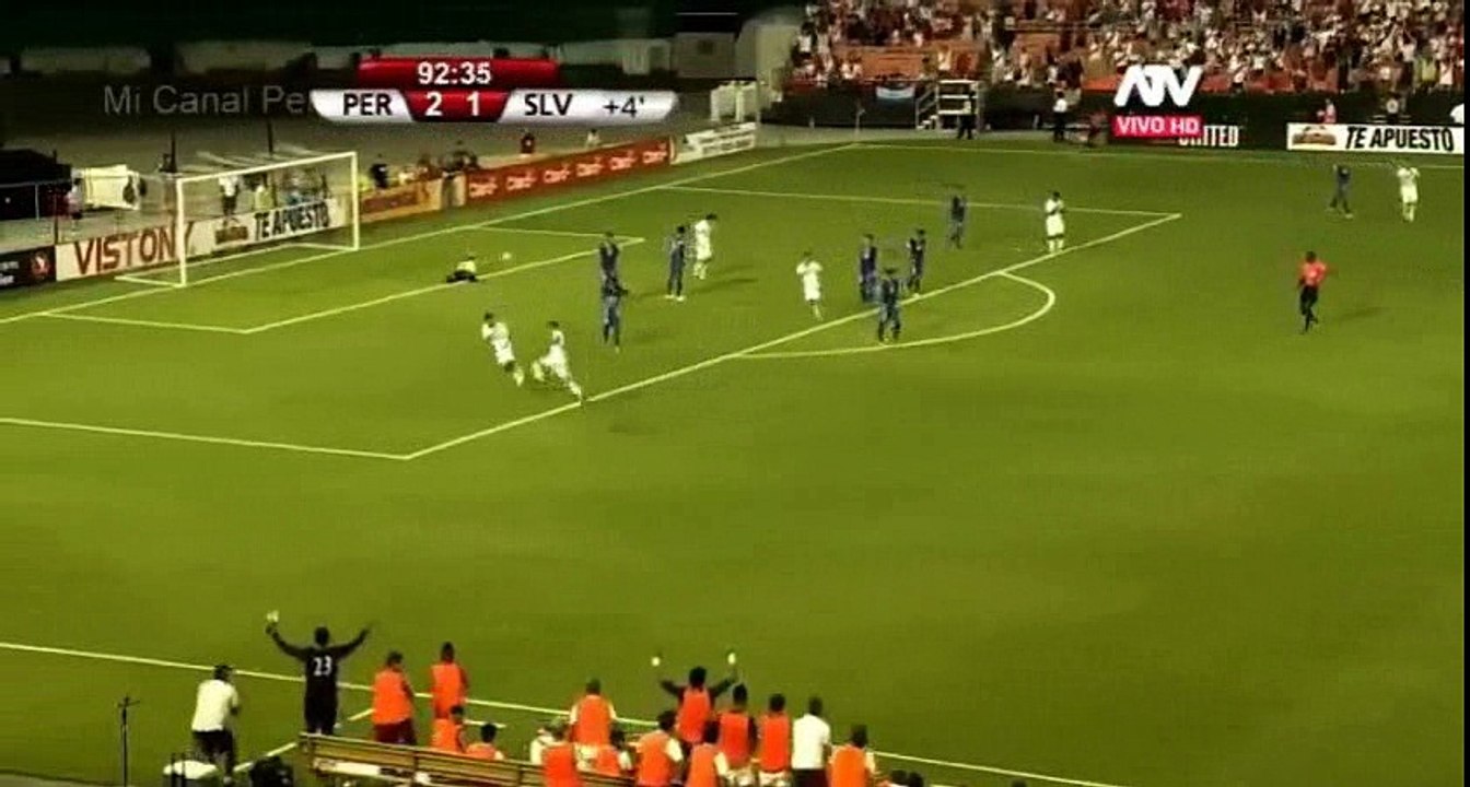 Yoshimar Yotun Goal HD - Peru 3-1 El Salvador 28.05.2016