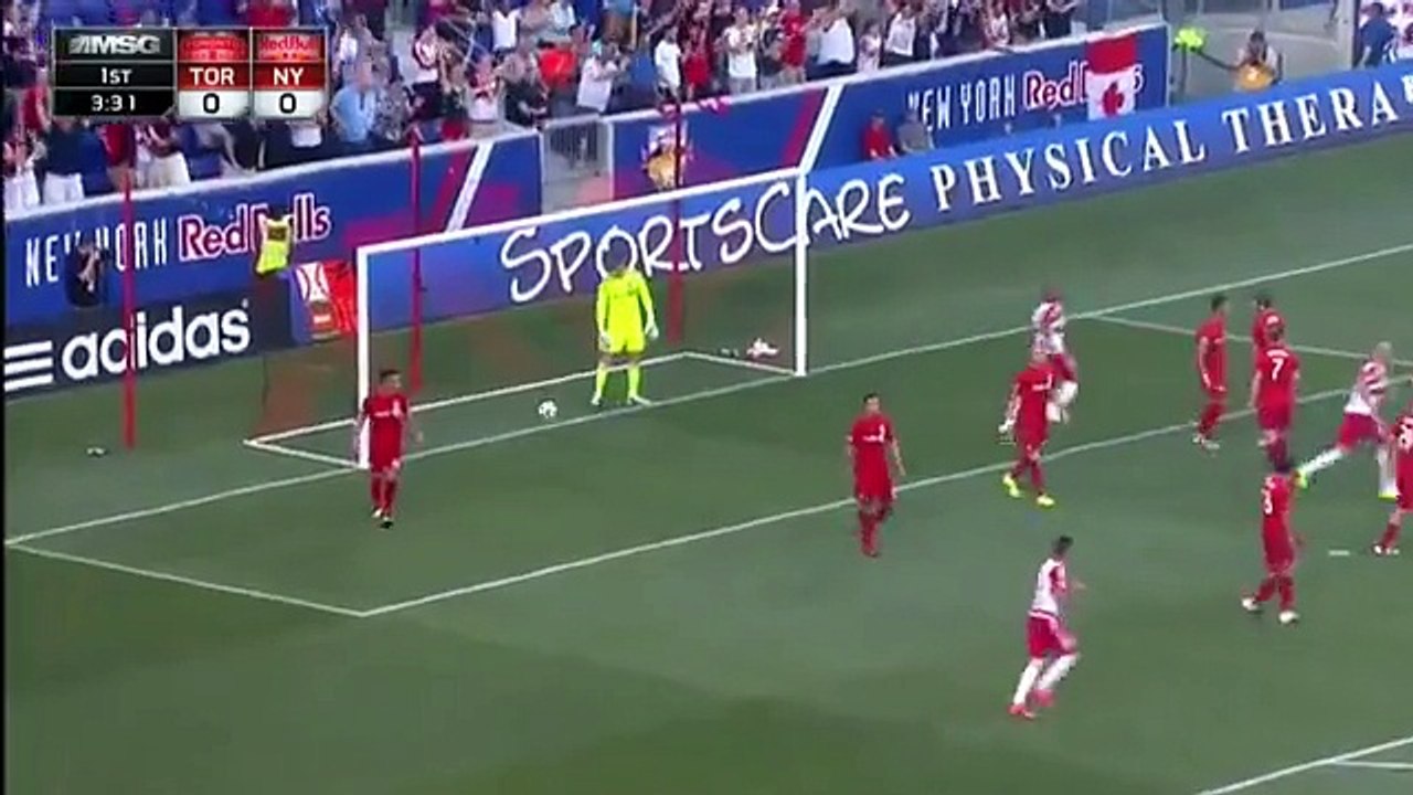 Bradley Wright-Phillips Goal - New York Red Bulls 1-0 Toronto FC - - 28-05-2016 MLS