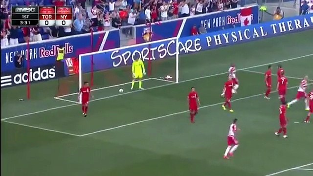 Bradley Wright-Phillips Goal - New York Red Bulls 1-0 Toronto FC - - 28-05-2016 MLS