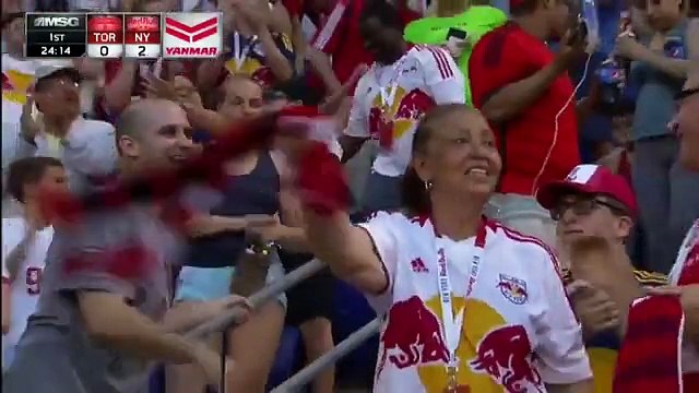 Bradley Wright-Phillips 2nd Goal - New York Red Bulls 2-0 Toronto FC - - 28-05-2016 MLS