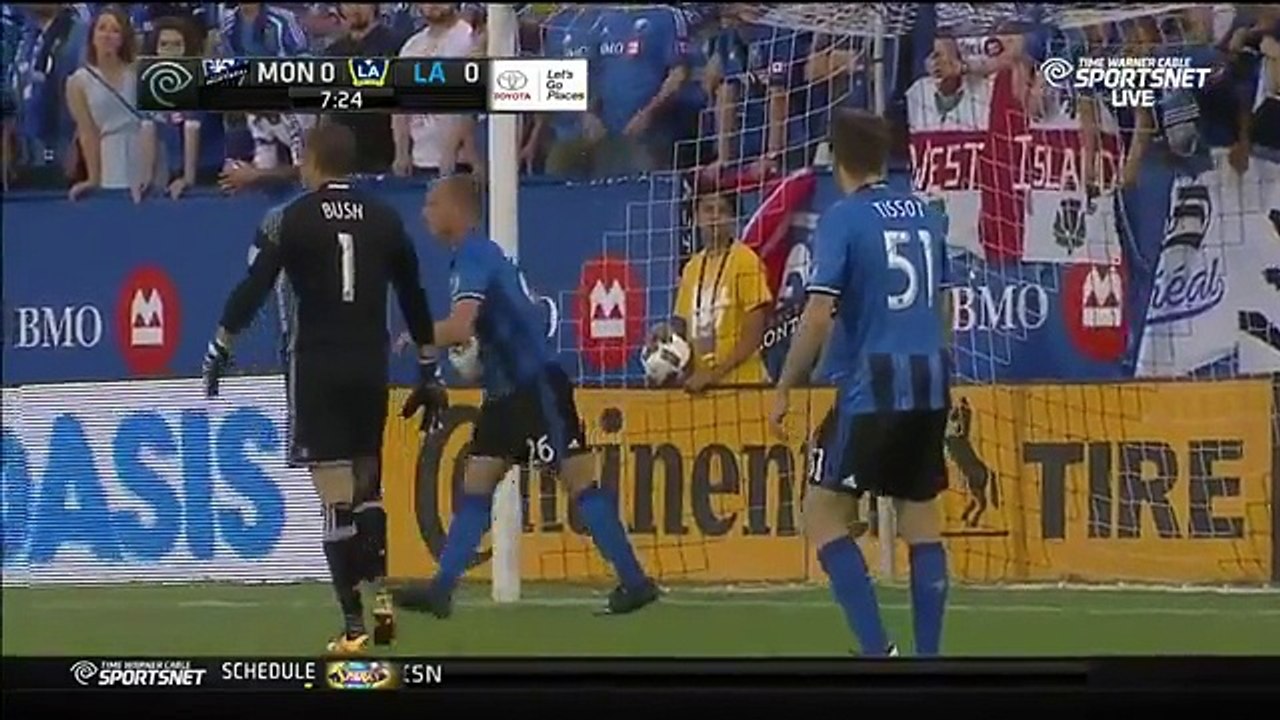 Giovani dos Santos Goal - Montreal Impact 0-1 LA Galaxy  - 28-05-2016 MLS