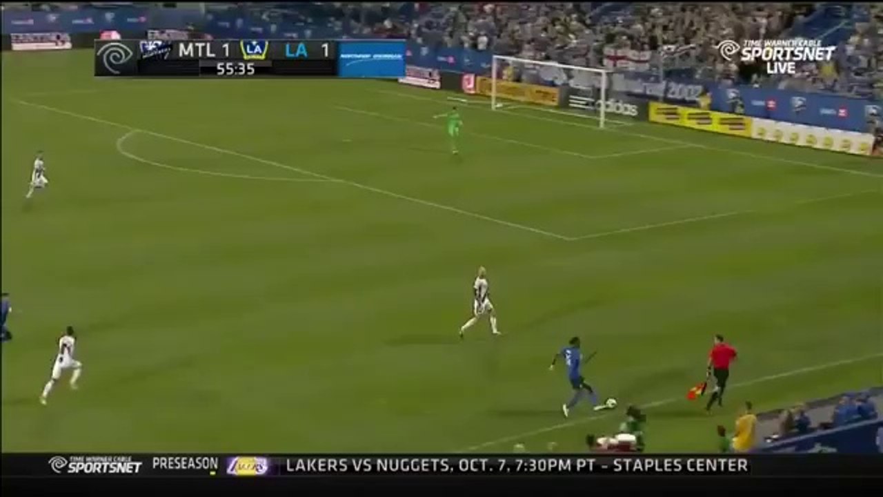 Lucas Ontivero Goal - Montreal Impact 2-1 LA Galaxy  - 28-05-2016 MLS