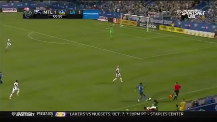 Lucas Ontivero Goal - Montreal Impact 2-1 LA Galaxy  - 28-05-2016 MLS