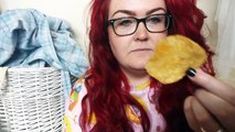 Taste Test: KETTLE CHIPS Bacon & Maple Syrup flavour | Eating Sounds | VERY CRUNCHY