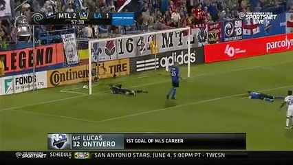 Mike Magee Goal - Montreal Impact 2-2 LA Galaxy - 28-05-2016 MLS