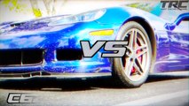 Modified 2014 Viper battles GTR and C6 Z06 - STREET RACE!