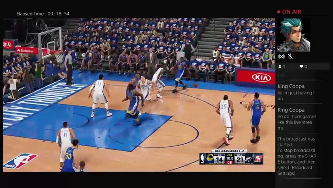 Live Stream: NBA Today | NBA2K16 | Warriors vs OKC
