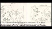 Dragons Lair Movie Storyboards from the 80s