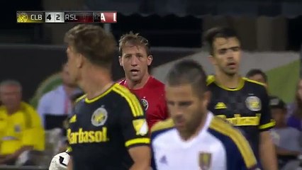 Joao Plata Goal - Columbus Crew SC 4-3 Real Salt Lake  - 28-05-2016 MLS