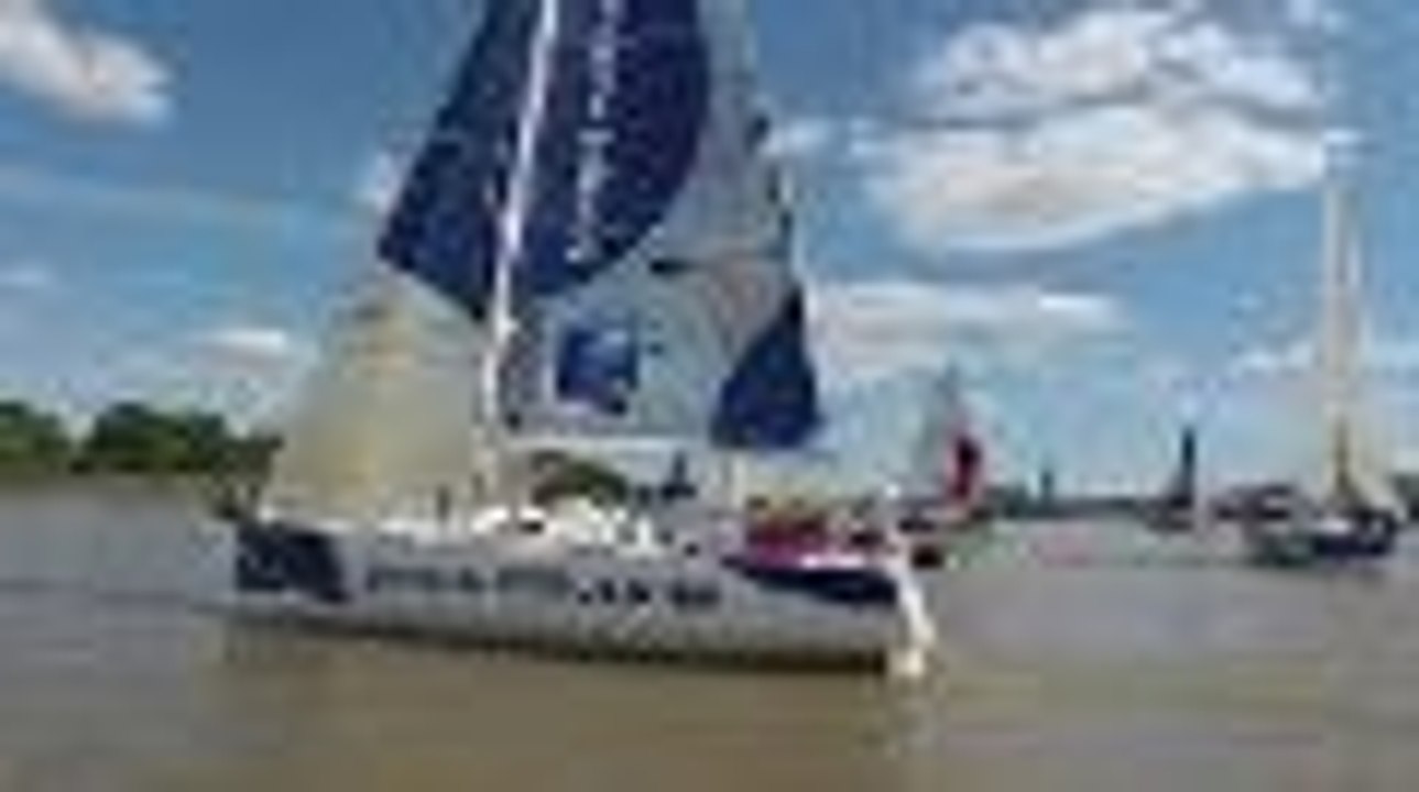 Armel Le Cléac'h à la Fête du fleuve de Bordeaux