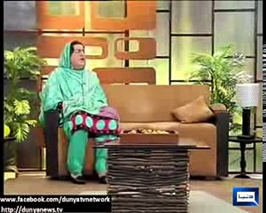 Azizi as Firdous Ashiq Awan Hasb E Haal 2nd June 2013