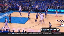 Kevin Durant's Two-handed Dunk  Warriors vs Thunder   Game 6   May 28, 2016   2016 NBA Playoffs