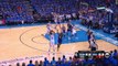Stephen Curry's 3_4 Court Pass Warriors vs Thunder  Game 6  May 28, 2016   2016 NBA Playoffs