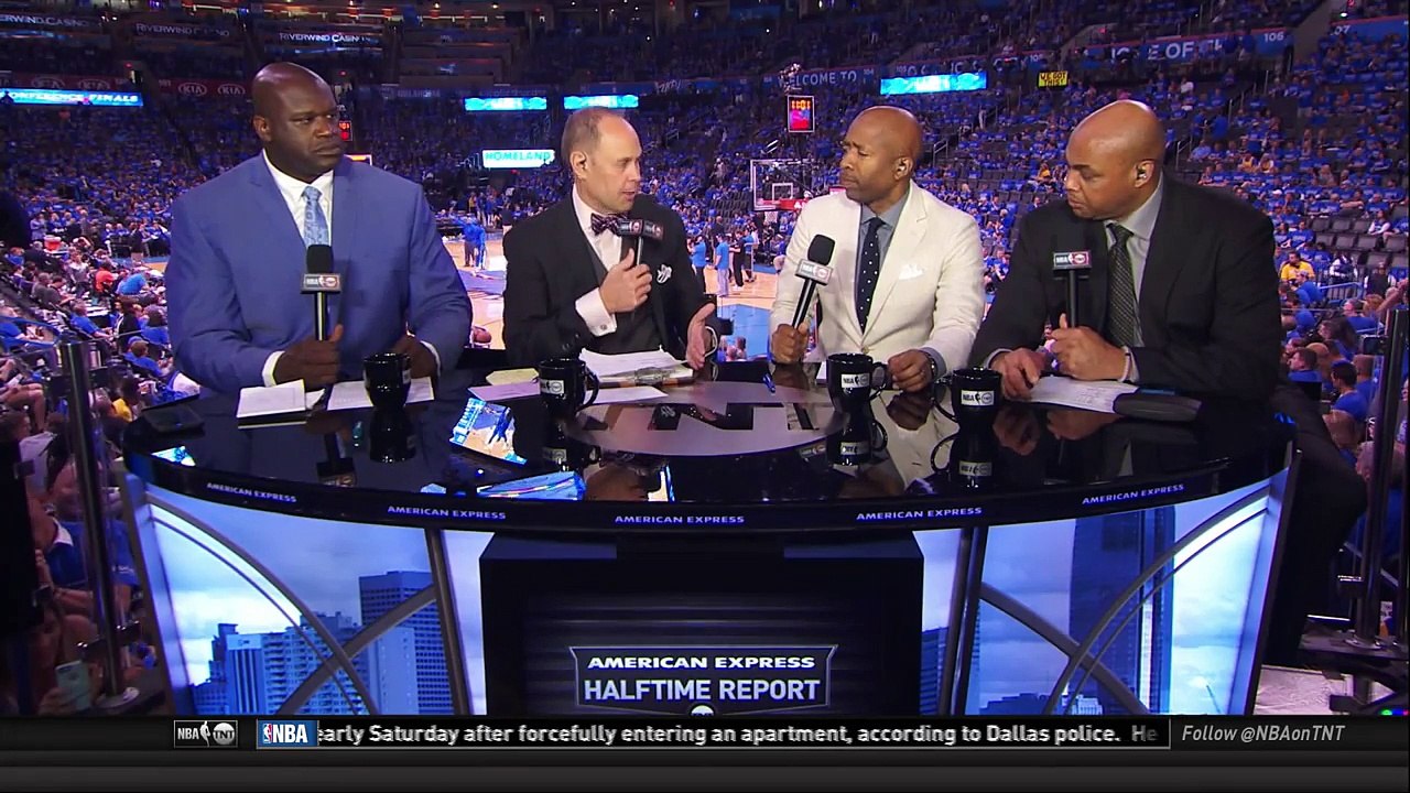 Inside The NBA  Warriors vs Thunder   Game 6  Halftime Report   May 28, 2016  2016 NBA Playoffs