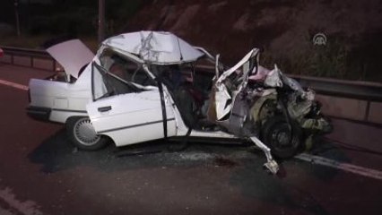 Tem Otoyolu'nda Trafik Kazası: 1 Ölü, 2 Yaralı