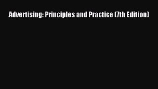 EBOOKONLINEAdvertising: Principles and Practice (7th Edition)FREEBOOOKONLINE