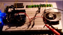 Ejemplo 25 control motor cc con transistor NPN(practicas arduino)