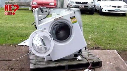 çamaşır makinesine demir cisim atılırsa ne olur #neolur