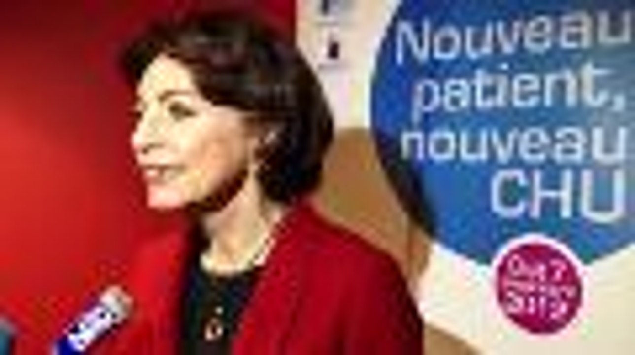 Marisol Touraine ministre des affaires sociales et de la santé, keudi 6 décembre à Bordeaux