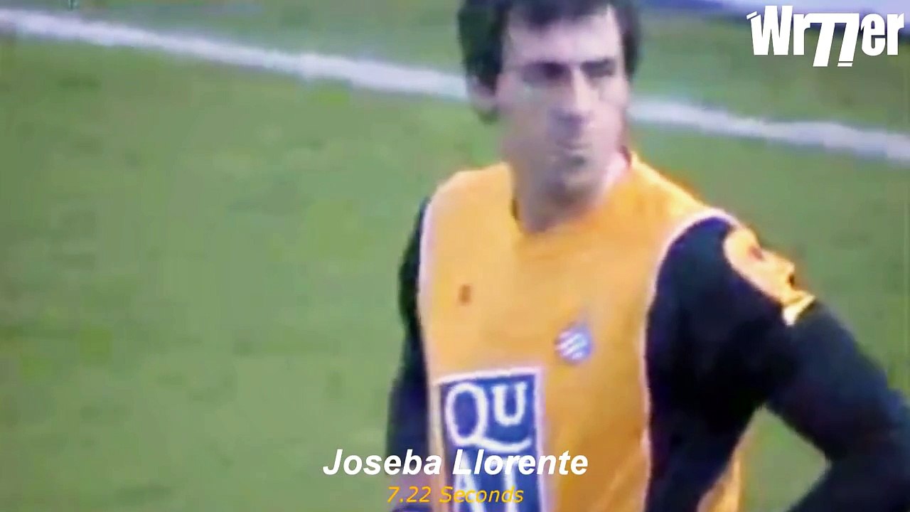 Top 10 Fastest Goals