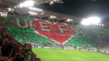 Legia Warszawa - Steaua București - UEFA Ultras - Best Fans on earth! Oprawa meczowa