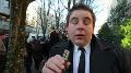 Manifestation au lycée hotelier de Talence