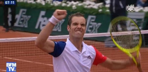 Richard Gasquet en cinq éditions de Roland-Garros