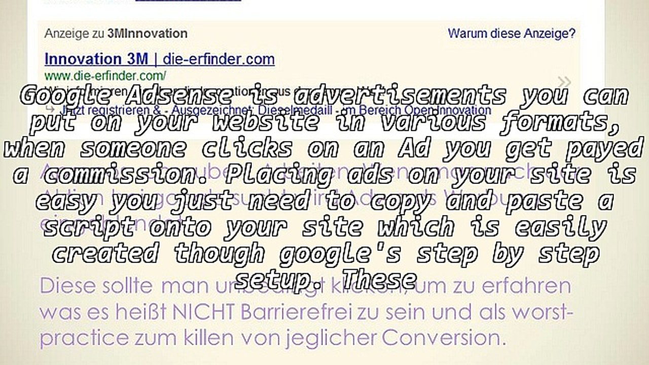 Making more than Pennies with Google Adsense
