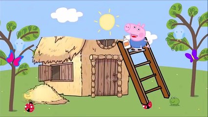 Pig George da Familia Peppa Pig -  Os 3 Três Porquinhos